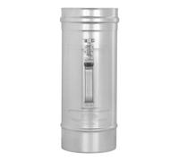 Element d'inspection avec capot - 210x140 - conduit simple paroi - TEC-EW-SILVER 300mm