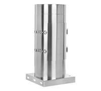 Elément d'inspection Vision Plus avec plaque de base intégrée / purge latérale - double paroi - TEC-DW-DESIGN 150mm