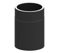 Elément droit 250 mm noir - conduit double paroi pour poêle à bois - Tecnovis TEC-Protect 150mm