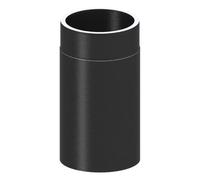 Elément droit 330 mm noir - conduit double paroi - Tecnovis TEC-Protect 150mm