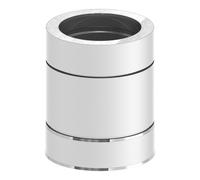 Elément droit inox 250 mm - double paroi - TEC-DW-STANDARD 150 mm