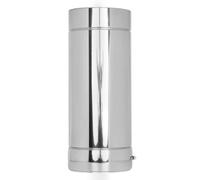 Elément droit inox 500 mm- double paroi - TEC-DW-STANDARD 150 mm