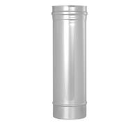 Elément droit inox 500 mm - simple paroi - Tecnovis TEC-EW-CLASSIC 120 mm