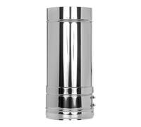 Elément droit inox 500mm - double paroi - TEC-DW-Classic 150mm
