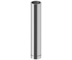 Élément droit pour la traversée du mur inox 1000 mm - recoupable - double paroi - TEC-DW-STANDARD 130 mm