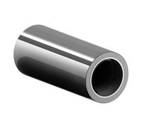 Élément droit pour la traversée du mur inox 1000mm- recoupable - double paroi - TEC-DW-Classic 200mm