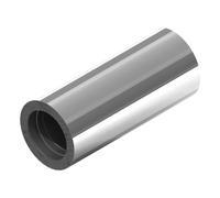 Élément droit pour la traversée du mur inox 500mm - recoupable - double paroi - TEC-DW-Classic 115 mm