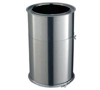 Poujoulat Elément droit Inox Galva ER230 Hauteur réglable Ø 230 mm