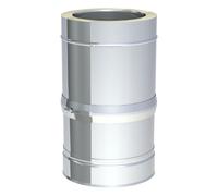Elément droit réglable 320-460mm - double paroi - TEC-DW-CLASSIC 250mm