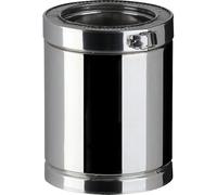 Poujoulat Elément droit Therminox ED450-180TI Version TI Hauteur 450 mm Ø 180 mm