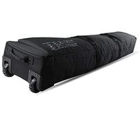 Element Equipment Sac de Ski rembourré à roulettes Ultimate Double - Sac de Voyage Haut de Gamme à Double roulettes, Noir Ripstop 167