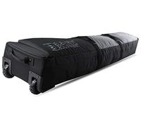 Element Equipment Wheeled Padded Ski Bag Ultimate Double - Premium High End Double Roller Travel Bag 195 Grey Ripstop