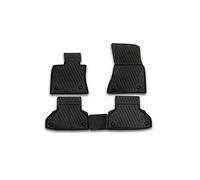 Element EXP.CARBMW00001 Tapis de Sol en Caoutchouc Premium BMW X6 F16 2015-2019 2016 2017 2018, Noir, Ajustement mesuré au Laser personnalisé