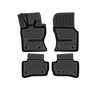 Element Tapis de Sol sur Mesure en Caoutchouc Compatible avec Jaguar F-Pace 2016-5-door, Noir