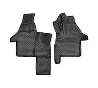 Element EXP.ELEMENT3D02174210k.F Tapis de Sol sur Mesure en Caoutchouc 3D pour Volkswagen Multivan/Caravelle 2016, Van, Noir