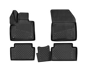 Element EXP.ELEMENT3D02278210k Tapis de Sol en Caoutchouc Antidã©Rapant pour Citroën C5 Air 2019-> Noir