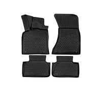 Element EXP.ELEMENT3D02412210k Tapis de Sol sur Mesure en Caoutchouc Compatible avec Porsche Macan 2018, Noir, Ajustement Laser personnalisé