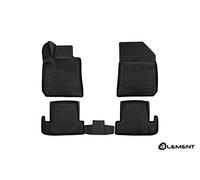 Element Tapis de Sol 3D en Caoutchouc antidérapant pour Peugeot 308 14-20, Noir