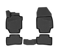 Element EXP.ELEMENT3D4147210k Tapis de Sol en Caoutchouc Premium Renault Captur 2013-2019, Noir, Ajustement mesuré au Laser personnalisé