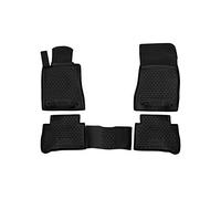 Element EXP.NLC.34.36.210 Tapis de Sol en Caoutchouc antidérapant pour Mercedes E-Class W211 02-09, Noir, Ajustement mesuré au Laser personnalisé