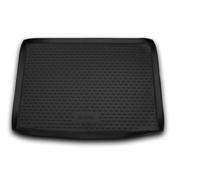 Element Tapis de Coffre Bac de Protection Antiderapant en Caoutchouc sur Mesure Mercedes-Benz B-Class W246 Uppertrunk 2011-2019, Noir