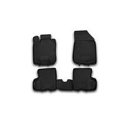 Element EXP.NLC.41.28.210kh Tapis de Sol en Caoutchouc Premium Dacia Duster 4WD 2011-2015, Noir, Ajustement mesuré au Laser personnalisé