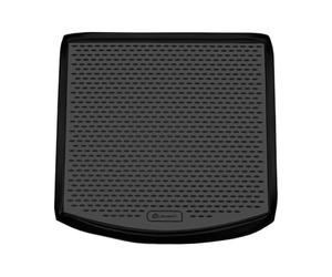 Element EXP.NLC.45.16.B10 Tapis de Coffre Bac de Protection Antiderapant en Caoutchouc sur Mesure Skoda Octavia 2013-2020, Noir, Ajustement Laser personnalisé