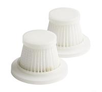 Élément filtrant réutilisable pour aspirateur de voiture sans fil, remplacement lavable pour garder l'aspirateur en marche efficacement, lot de 2 ou 6 pour une utilisation continue (lot de 2)