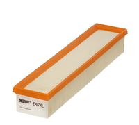 Élément Filtre à Air 375-82mm HENGST FILTER Compatible avec RENAULT CLIO II