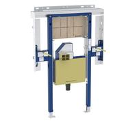 Elément Geberit Duofix pour lavabos ONE, saillie réduite, batterie murale, hauteur du local, siphon rotatif encastré, avec clou encastré, 111081002, Exécution: largeur 80cm - CM