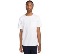 Element Haut Basic Pocket Label SS Blanc XXL