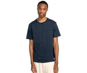 Element Haut Basic Pocket Label SS Bleu S