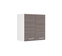 Elément haut de cuisine R-Line, 60cm, Gris noble/Blanc, Vicco 29748