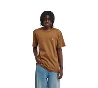 Element Haut en Tricot Manches Courtes Icon Embroidery Homme Marron