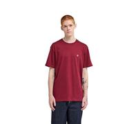 Element Haut en Tricot Manches Courtes Icon Embroidery Homme Rouge M