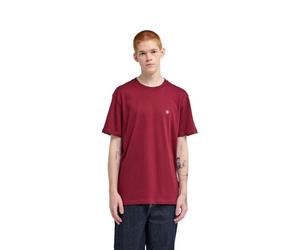 Element Haut en Tricot Manches Courtes Icon Embroidery Homme Rouge S