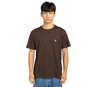 Element Haut en Tricot Manches Courtes Icon Embroidery SS Homme Marron M