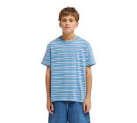 Element Haut en Tricot Manches Courtes Icon Embroidery SS Y Garçon Bleu