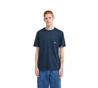Element Icon Label Pocket Short Sleeve T-shirt Bleu L Homme
