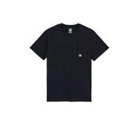 Element Haut en Tricot Manches Courtes Icon Label Pocket Homme Bleu L