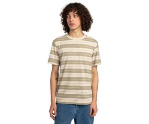 Element Haut en Tricot Manches Courtes Icon Label Pocket SS Homme Beige XS