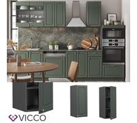 Vicco Elément Haut de Cuisine Fame-Line, Vert Or Campagne, 30cm