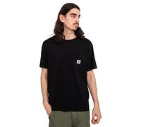 Element Homme Basic Pocket Label T shirt, Flint Black, M EU