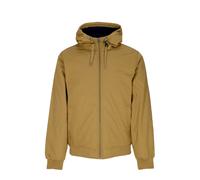 Element, Homme, Vestes, Jaune, Taille: S Veste Dorée Déperlante avec Capuche Ajustable