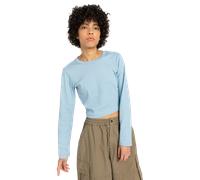 Element - Icon Crop Ls W - T-shirt femme Forget Me Not - L
