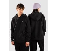 Element Icon Embroidery Sweat à capuche zippé noir XS