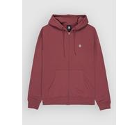 Element Icon Embroidery Sweat à capuche zippé rouge M