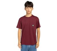 Element Icon Label Pocket - T-Shirt à Manches Courtes - Homme - XXL - Rouge.