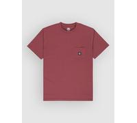 Element Haut en Tricot Manches Courtes Icon Label Pocket SS Homme Violet