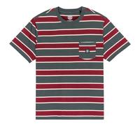 Element - Icon Label Pocket - T-shirt - XXL - ardoise / zinfandel / oatmilk